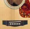 Guild F240 E Acoustic Electric Jumbo Guitar - Natural w/Gig Bag