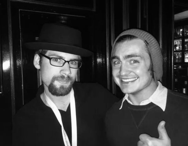 Ryan "Heisenberg" Benyo with George Sheppard from the band Sheppard!