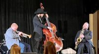 Carol Morgan Trio w/Evan Burrus and Wallace Stelzer--Jazz Brunch for Jazz WaHi Festival 2022