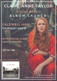 Claire Anne Taylor Album Launch at Caldwell Hall (NSW)