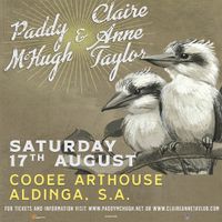Claire Anne Taylor & Paddy McHugh at Cooee Arthouse