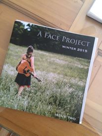 First book cover! Check out 'A Face Project'  photo: Natalie Champa Jennings
