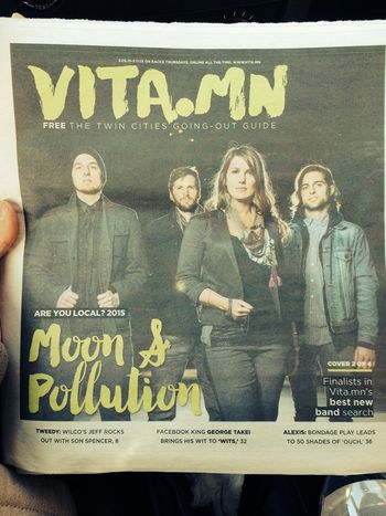Moon & Pollution on the cover of Vita.MN
