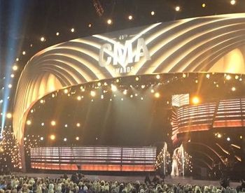 Pic from inside the 49th CMA Awards
