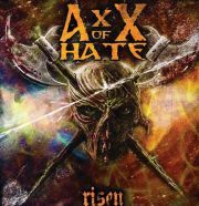 AxX of Hate - Risen artwork by Jason Catlett
