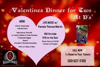 Valentines Dinner w/ Pamela and special guest Brian Freshley