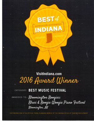 Bloomington  Boogies was voted one of the best festivals in Indiana! Click on the image to see the top ten!