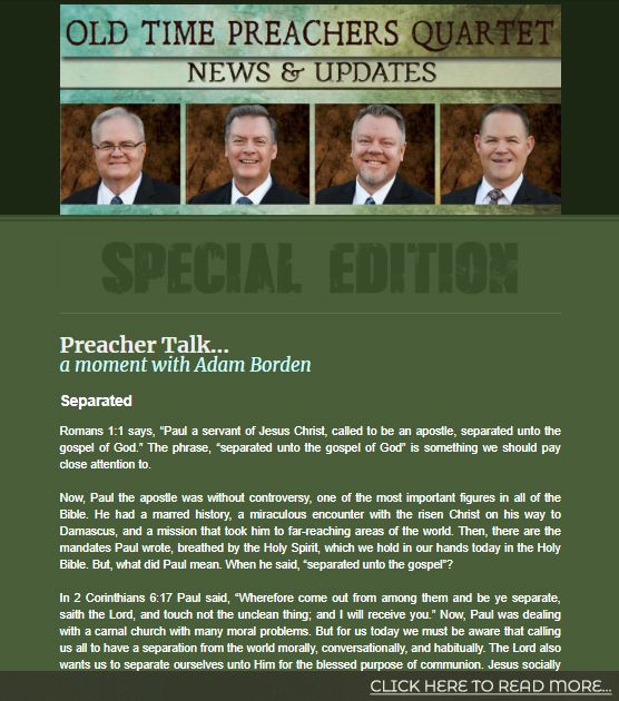 Old Time Preachers Quartet