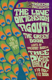 TruEcho Presents:  The Love Dimension, Agouti, The Green Door