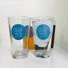 Electric Sol Pint Glasses—Set of Four