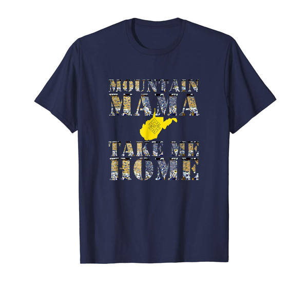 <b>Guys Telling Stories Mountain Mama Gold State Design T-Shirt<b><br>Price:  $14.95