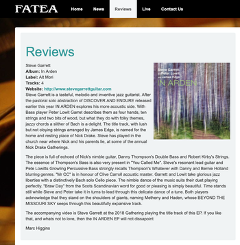 FATEA - In Arden review
