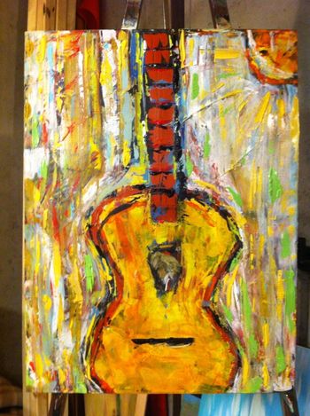Addicted To Guitar - SOLD

