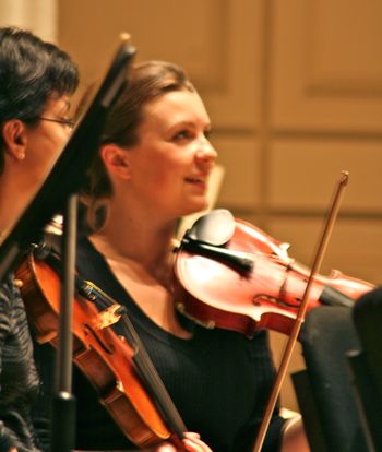 Colgate University Symphony, Hamilton, NY, 2011. Photo by Alain Durbecq
