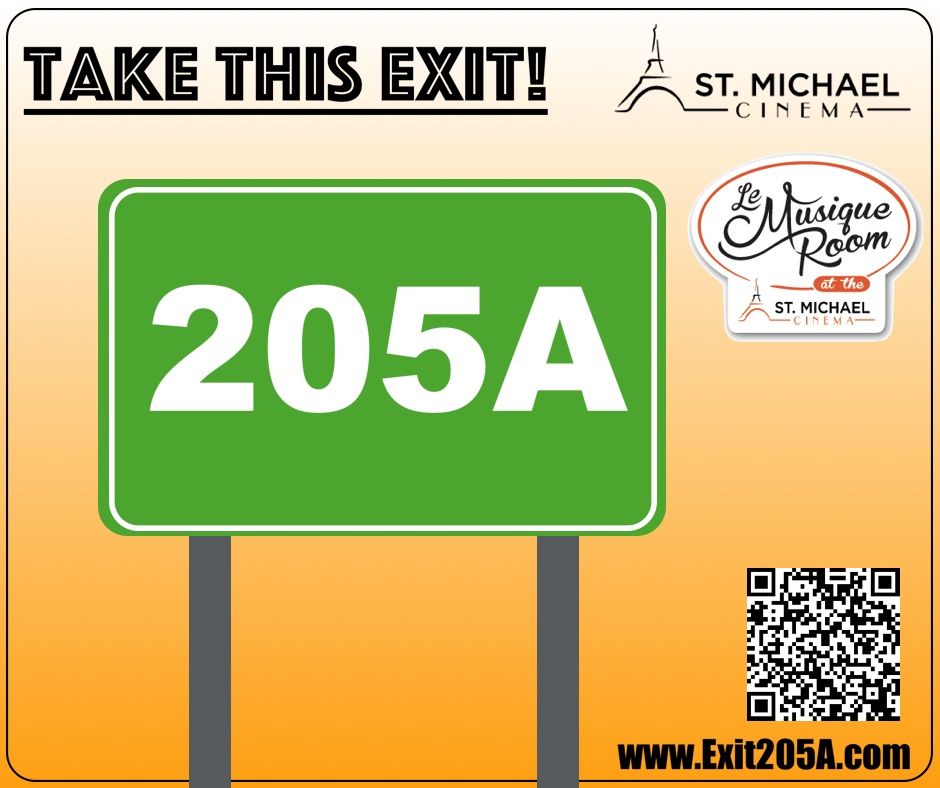 Our new exit is 205A    