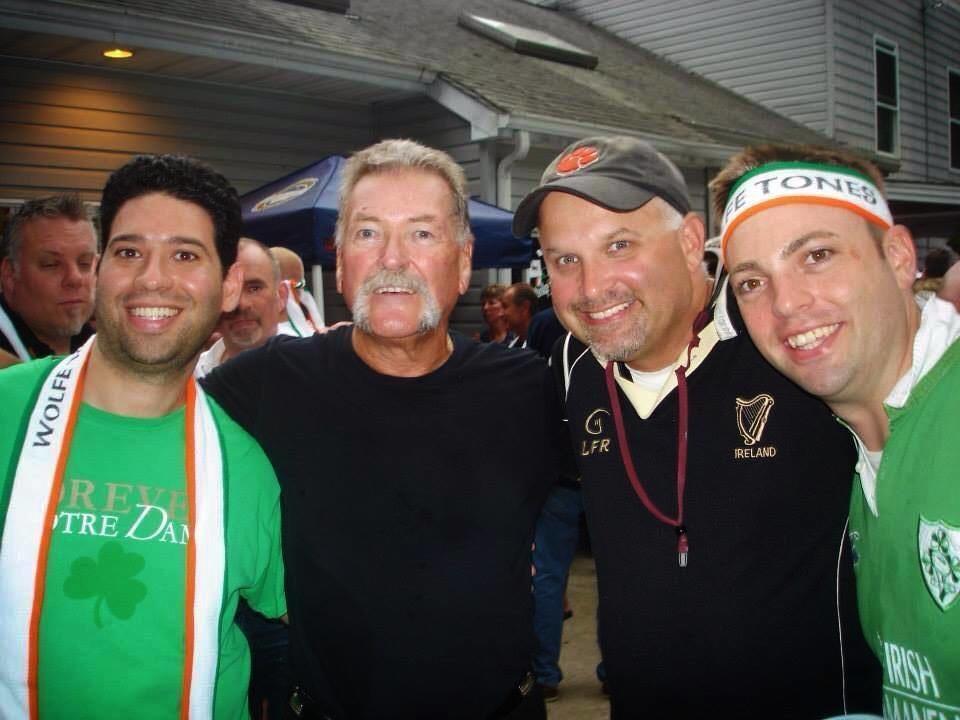 Harpers Ferry with The Wolfetones in June 2013.  The Wolfe Tones are an Irish rebel music band that incorporates elements of Irish traditional music in their songs. 
