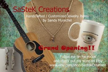 SASTEK CREATIONS-HANDMADE JEWELRY!
