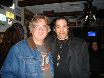 Keith Lenn and former Red Thunder vocalist Tommy Duvo
