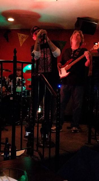 Keith with ZERO at the Blue Moon in Norwood, NJ 04-30-16
