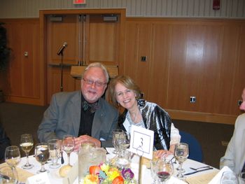 Bill with Mary Sue Coleman, President of the University of Michigan
