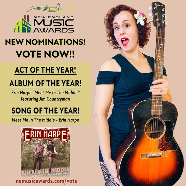 New England Music Award nominations Artist, Album & Song of the Year!!!