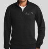 LIMITED EDITION: "Queen B" Fan Favorite Quarter Zip Sweatshirt - Black