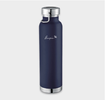 LIMITED EDITION: "Queen B" 22 oz. Thor Copper Vacuum Insulated Water Bottle - Navy Blue