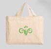 LIMITED EDITION: "Queen B" 100% Cotton Canvas Tote Bag - Natural