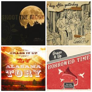 Click to listen to and purchase these 4 albums by Grass It Up on @AppleMusic

- Shoot The Moon
- Day After Yesterday
- Alabama Tory
- Borrowed Time (new!)
