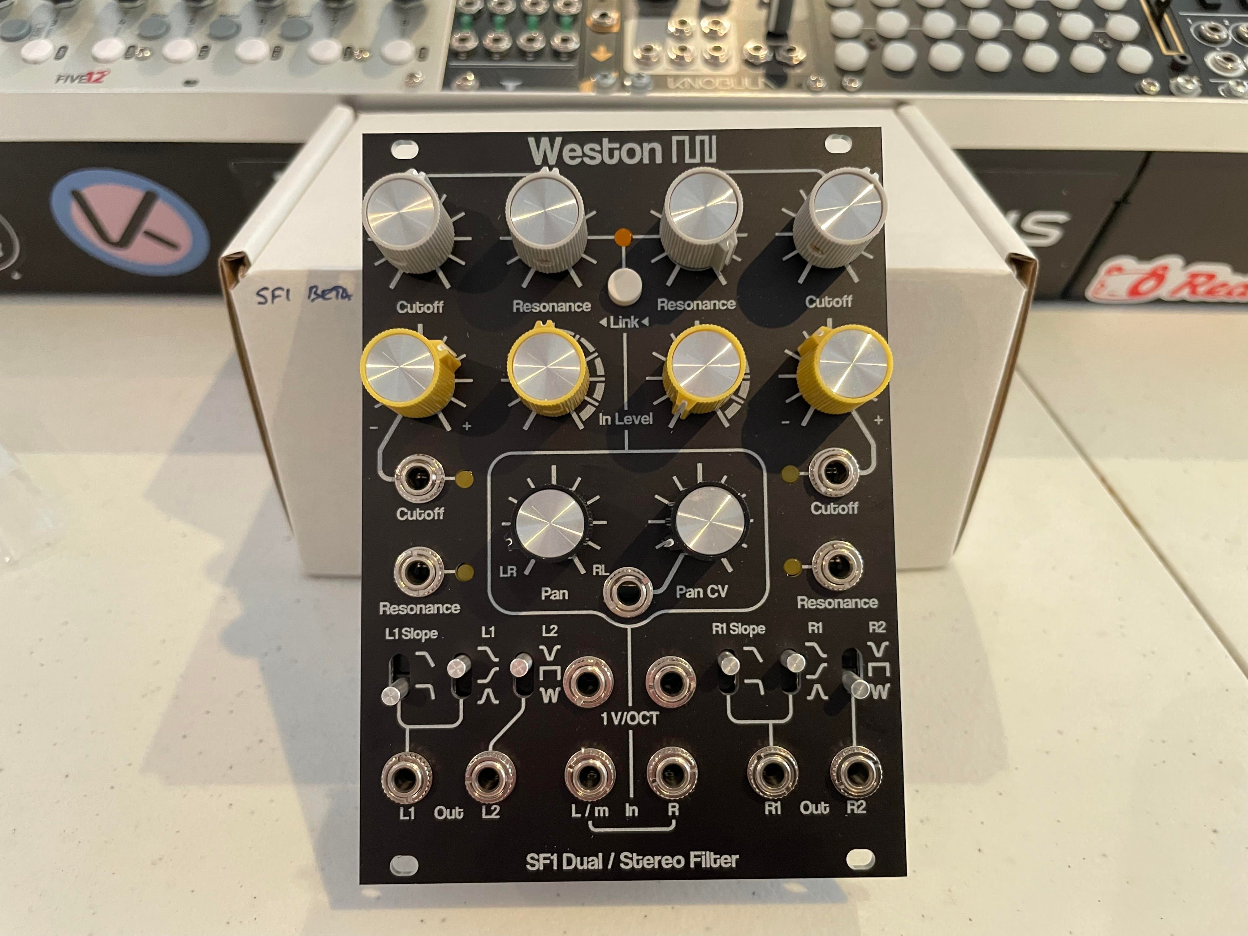 Dual Stereo store Volume Control / eurorack module