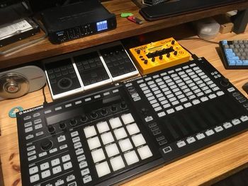 Mopho controlled by midi keyboard and NI hardware
