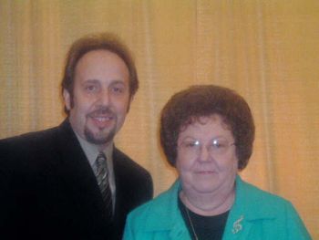 Steve and his mother, Ailene Wilson, at Fan Fair
