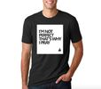 Fitted Crew -"I'm Not Perfect That's Why I Pray" Unisex T-Shirt- Black