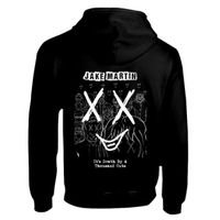 "Its Death By A Thousand Cuts" Zip up hoodie 