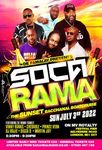 Soca Rama - Sunset Bacchanal Cruise