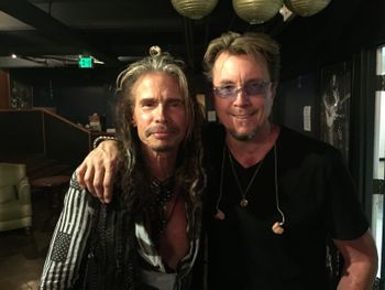 Steven Tyler and St Paul Peterson performing in  Hawaii
