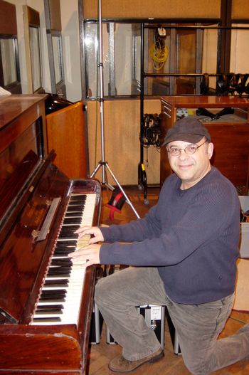Bruce Sugar Playing the Lady Madonna Piano at Abbey Road Studios
