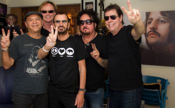 With the Allstarr Band
