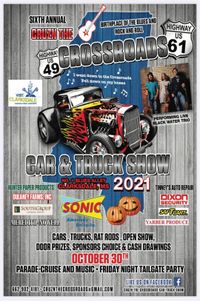 Cruzn the Crossroads Car & Truck Show with Blackwater Trio "Deluxe"