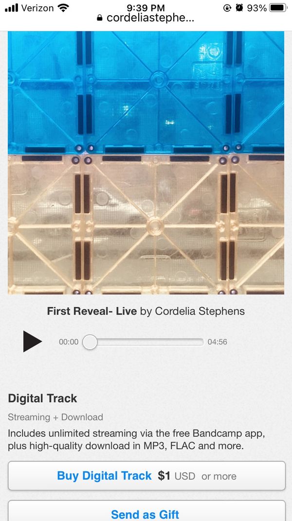 NEW SINGLE- LIVE FROM ROCKWOOD MUSIC HALL.  "FIRST REVEAL" 