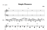 Simple Pleasures Piano/Cello score