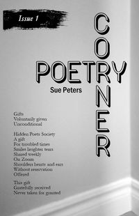 A brand new 'zine' of poems written by Sue!
Available in two formats - paper and download.