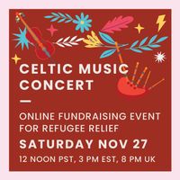 Celtic music concert for refugee relief