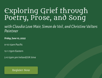 Exploring Grief through Poetry, Prose, and Song