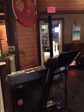 Set up @ Bahama Breeze in Cleveland, OH
