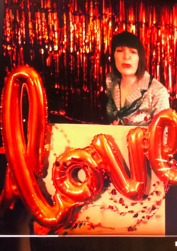 Still from the video "War On Love"