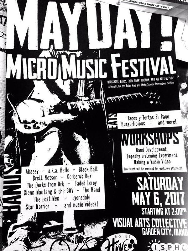 Short & sweet review from our set at the Mayday Micro Music Festival, May 6th 2017 - as featured in BUMP Issue #2 June 2017