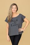 Women's T-Shirt "Do It With Love" deluxe edition hand embroidered handbestickt