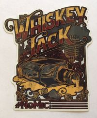 Whiskey Jack Untz -- Sticker (Transparent)