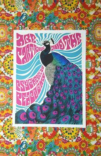 Abe Partridge & the Psychedelic Peacocks POSTER